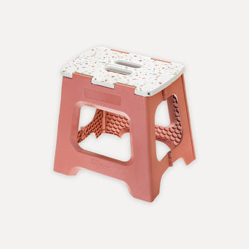 Sgabello pieghevole 32 cm con stampa sulla parte superiore