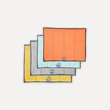 Pack of 4 microfiber pads