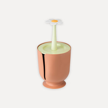 Sustainable bathroom toilet paper holder with suction cup