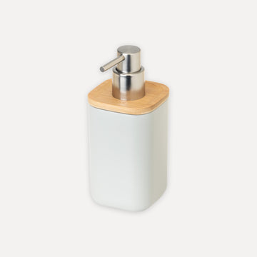 Bamboo soap dispenser