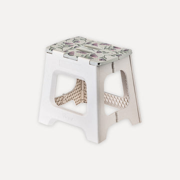 Foldable stool 32 cm decorated
