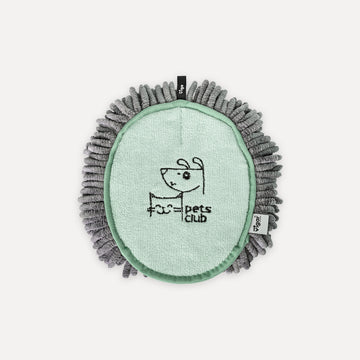 Manopola in microfibra per animali domestici