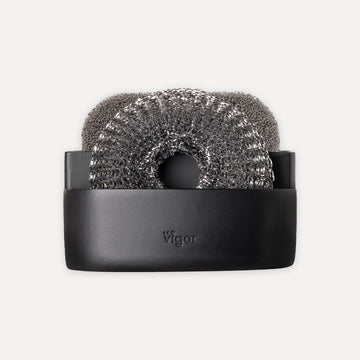 Set portaesponja doppia tasca