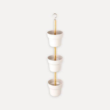 Modular hanger 3 bamboo pots