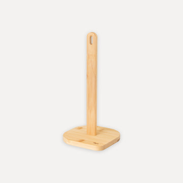 Porte-rouleau de cuisine en bambou