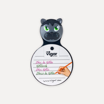 Notepad with suction cup