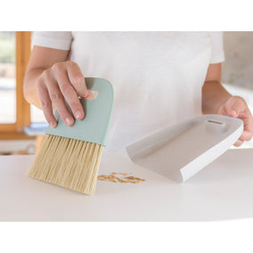 Hand broom set with dustpans