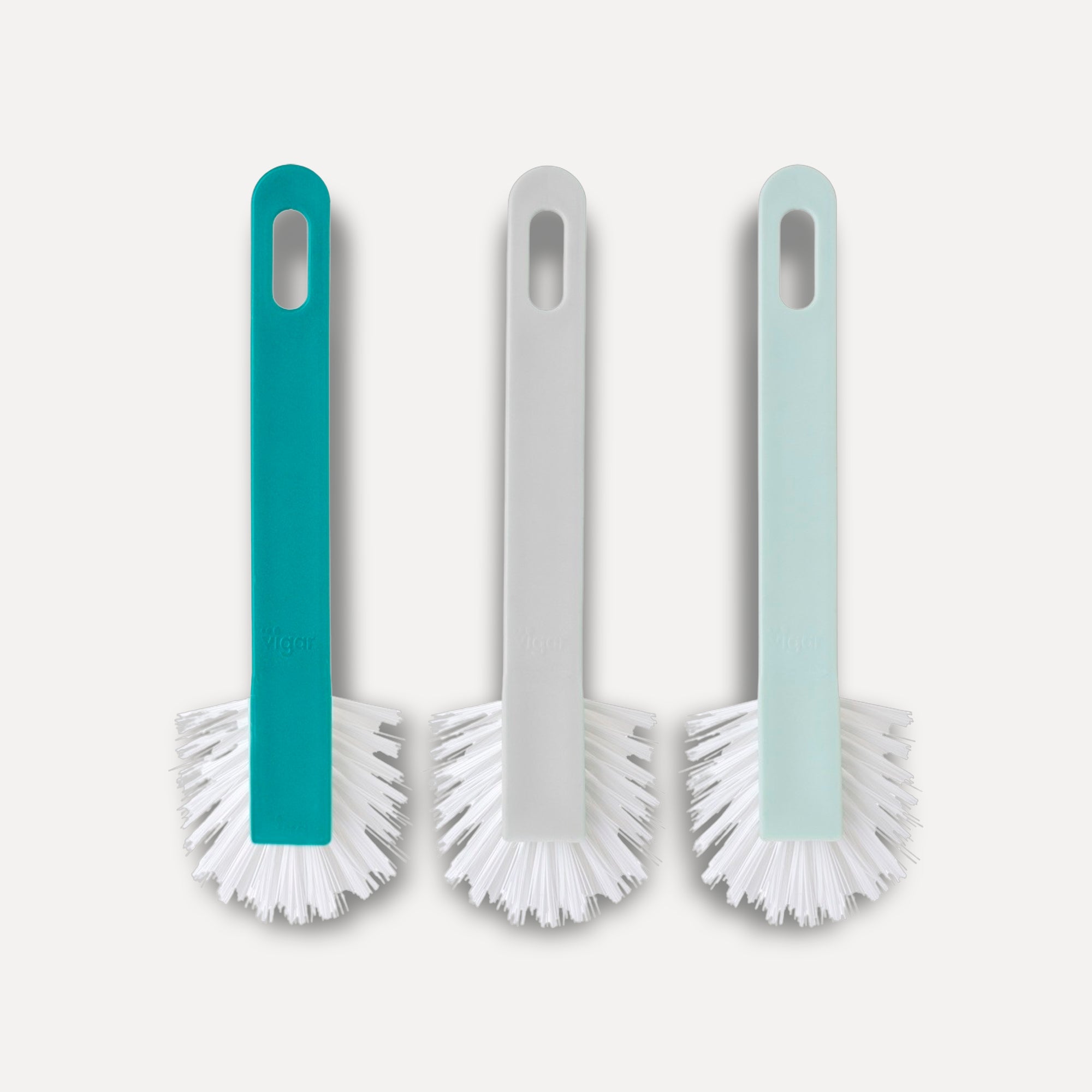 Set of 3 basic dishwashing brushes