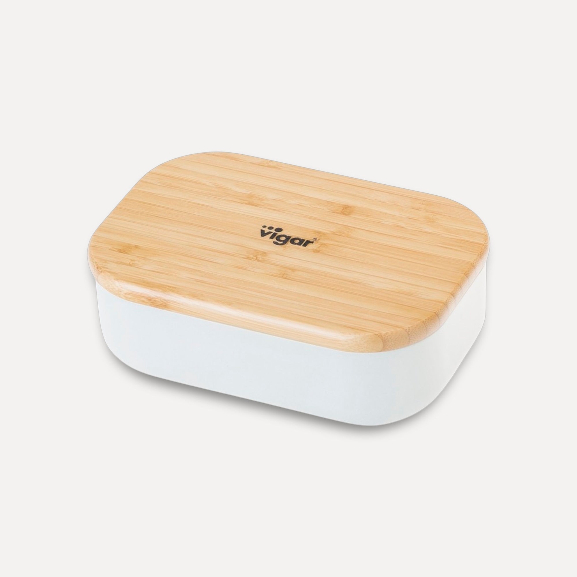 Medium food container with bamboo lid