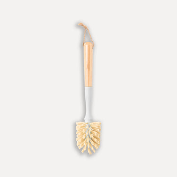 Bamboo bottle and glass cleaning brush