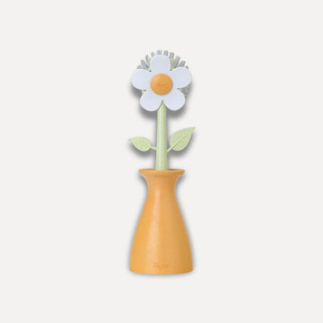 Brosse à vaisselle au design durable avec vase