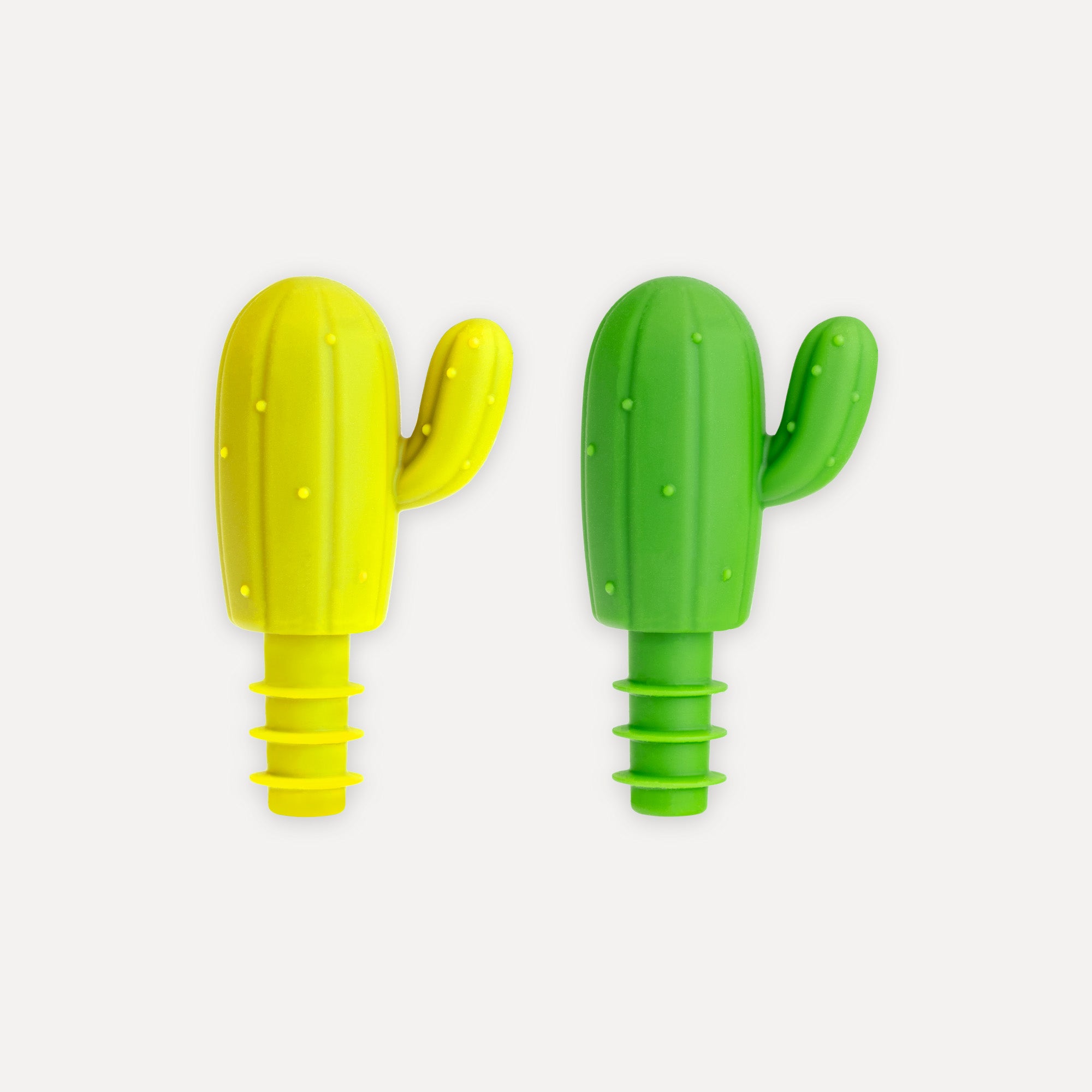 Set of 2 Cactus bottle stoppers