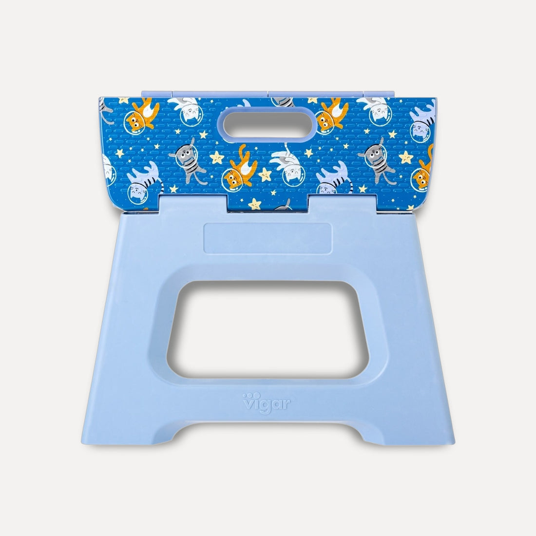 Fun printed folding stool 23 cm