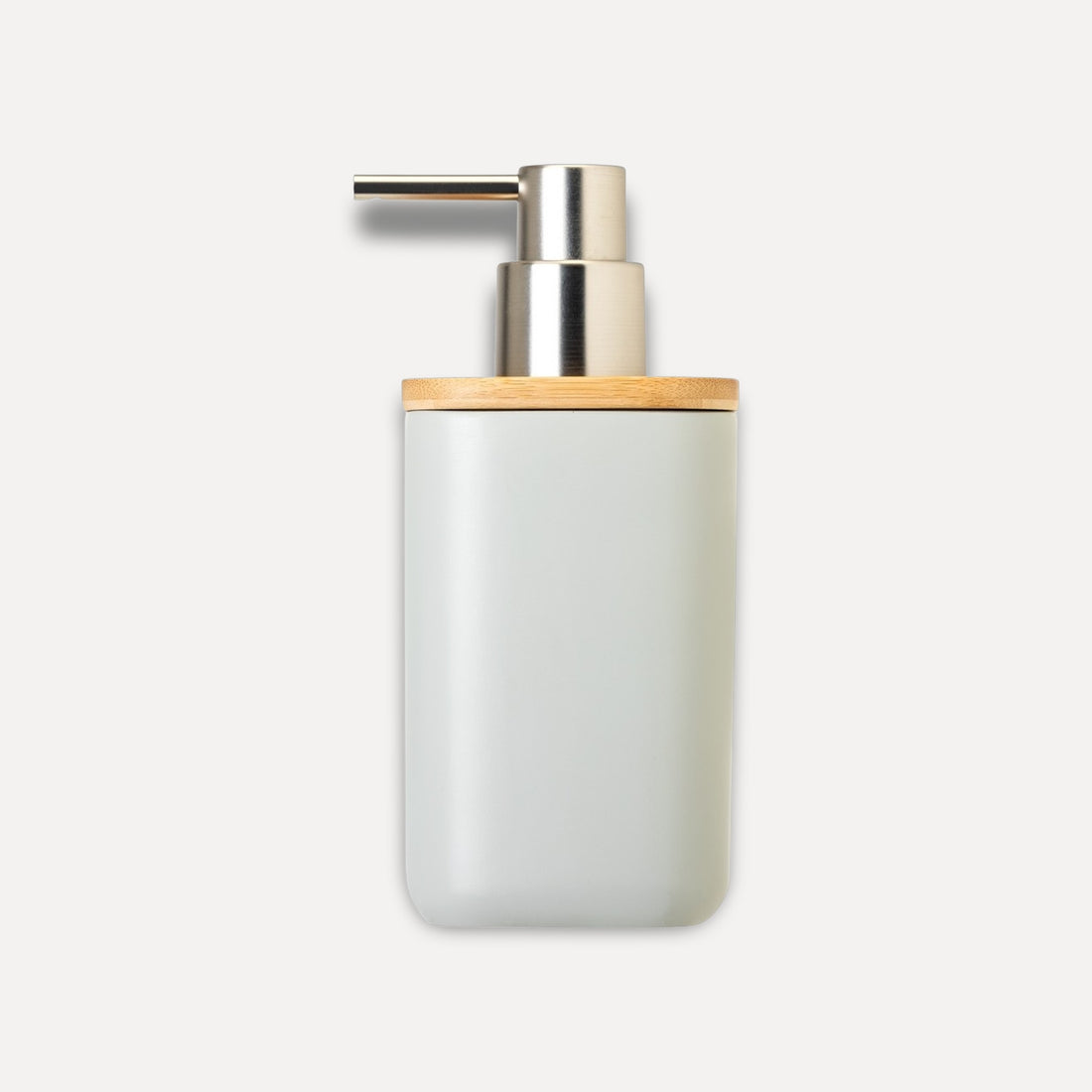 Bamboo soap dispenser