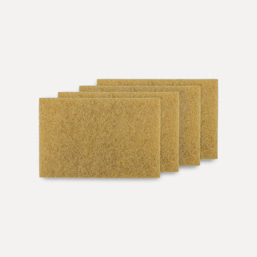 Pack of 4 biodegradable sponges