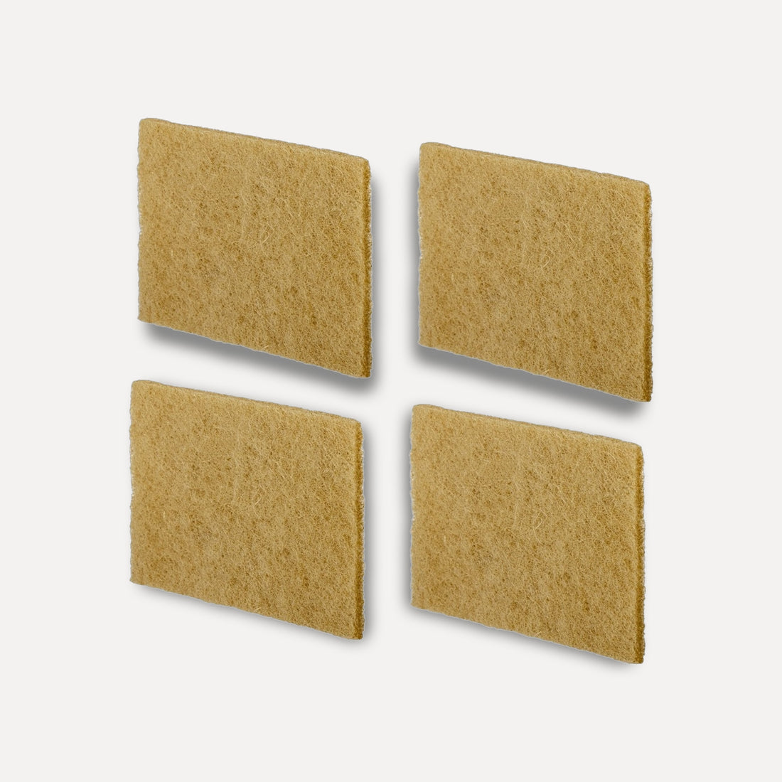 Pack of 4 biodegradable sponges