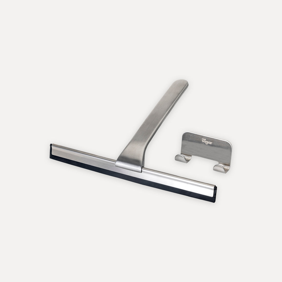 Limpiacristales metálico