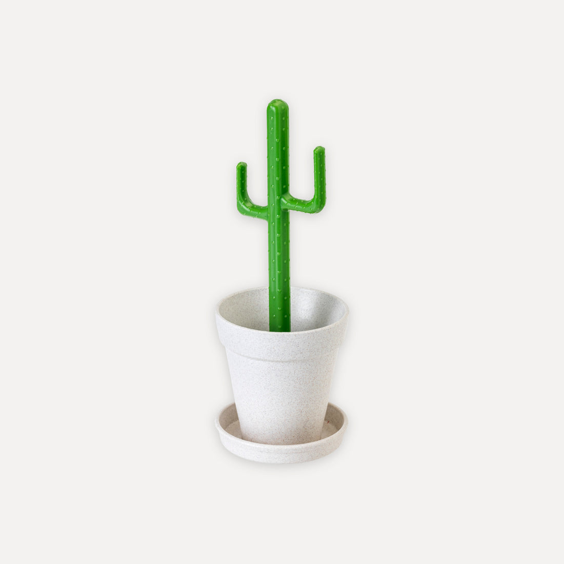 Bote para cepillo de dientes con diseño de cactus