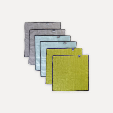 Pack de 6 bayetas microfibra