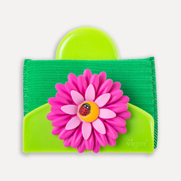 Sponge holder with designer sponge