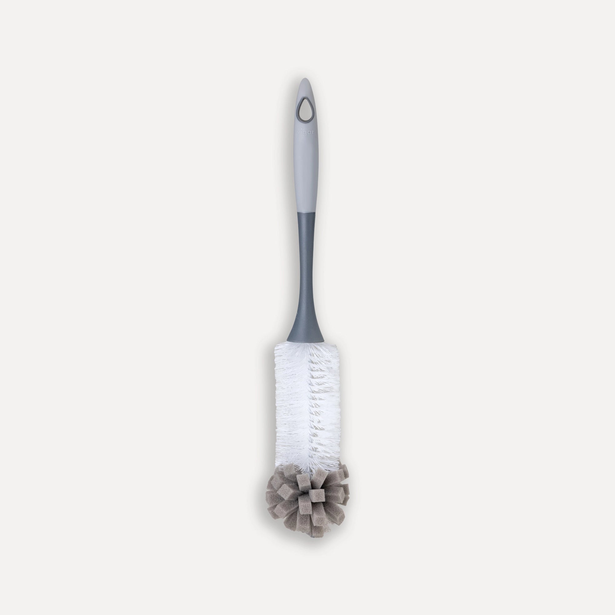 Brosse nettoyante pour bouteilles et biberons avec éponge