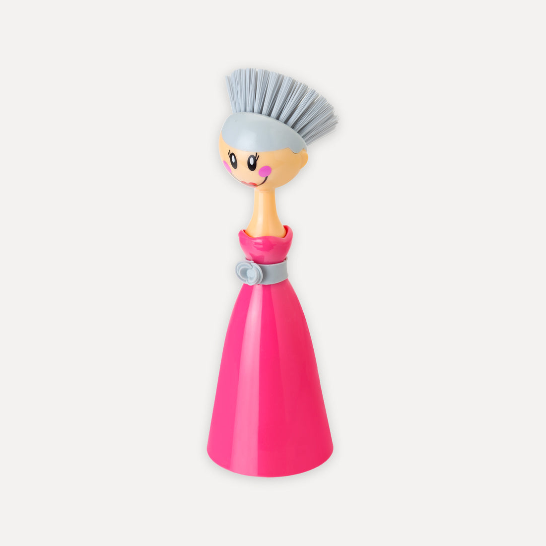 Design dishwashing brush with dress